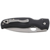 Spyderco Shaman G-10 Black Plain Folding Knife (C229GP)