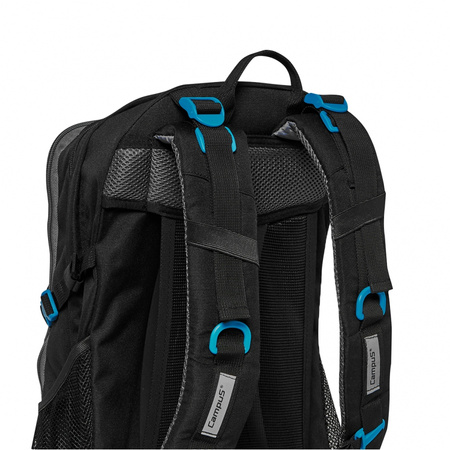 Campus - HORTON 30L city backpack - graphite/gray/blue