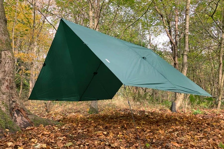 Camping Sheet - Tarp Superlight XL 4.5x3 - DD Hammocks - Olive