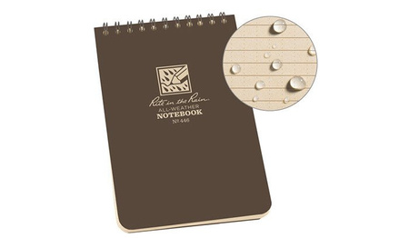 Rite in the Rain - Waterproof Notes - 4 x 6 - 446 - Flat Dark Earth