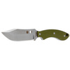 Spyderco STOK Bowie Old Green G10, Satin 8Cr13MoV knife (FB49GPOD)