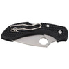 Spyderco DragonFly 2 Lightweight Black Plain Folding Knife - C28PBK2