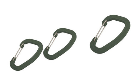 Wildo - Carabiners 3 pcs - Olive