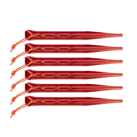 Tatonka - Peg Allround tent pegs 19 cm - 6 pcs - red