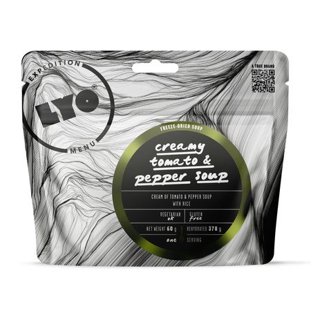 LYOFOOD Expedition - Freeze-dried food ration - Creamy tomato soup - 370 g