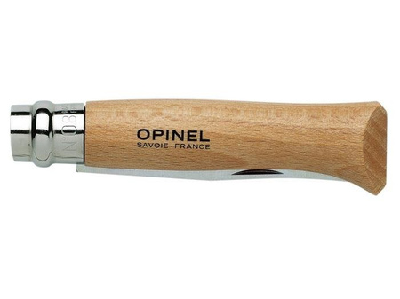 Opinel Inox Natural 8 Knife with Case