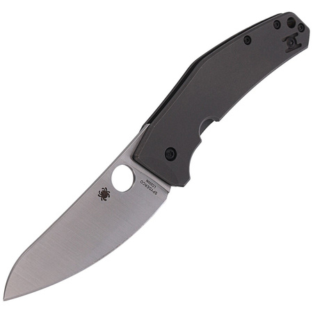 Spyderco SpydieChef Titanium Plain Folding Knife (C211TIP)