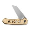 Civivi Pragma Prime Champagne Aluminum Folding Knife, Satin 14C28N (C24067-3)