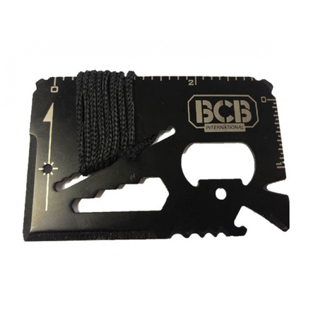 BCB Mini Work Tool Black survival card